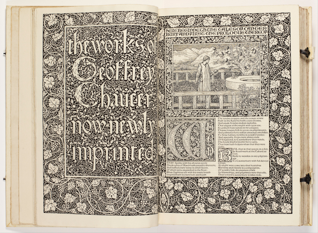 The Works of Geoffrey Chaucer (The Kelmscott Chaucer) in Detail William Morris